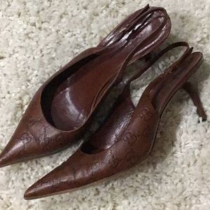 Authentic Vintage Gucci Slingbacks
